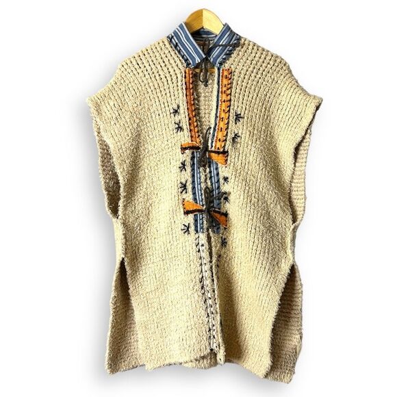 Free People Lonestar Poncho Cardi Duster - Picture 5 of 7